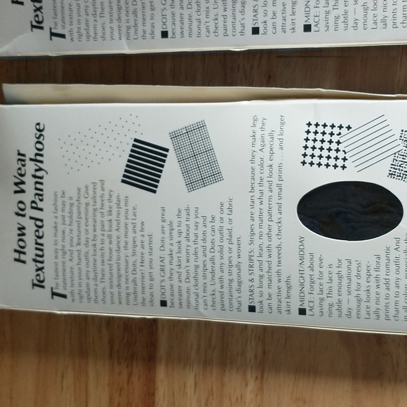 Vintage Rare Underalls Dots Pantyhose NIB - Picture 4 of 11